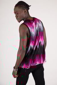 OOAK Afterglow Unisex Biohazard Tank - Thumbnail 5