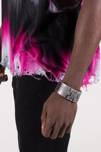 OOAK Afterglow Unisex Biohazard Tank - Thumbnail 3