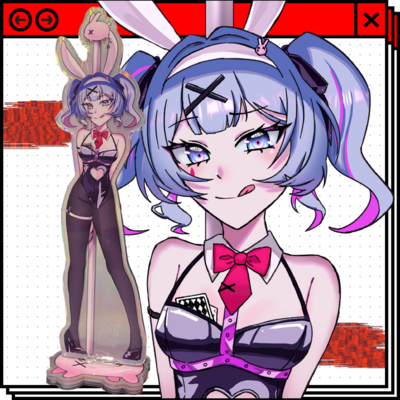 Hatsune Miku Rabbit Hole Holographic Acrylic Stand 