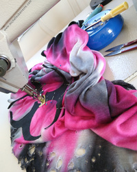 OOAK Afterglow Unisex Biohazard Tank - Thumbnail 9