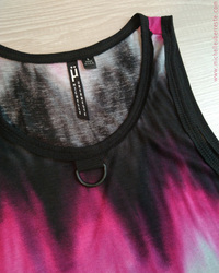 OOAK Afterglow Unisex Biohazard Tank - Thumbnail 4