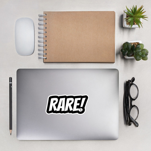 That's Rare! RARE! Sticker on Storenvy