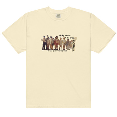 Eicher cousins unisex garment-dyed heavyweight t-shirt