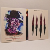 Freddy Krueger - A Nightmare on Elm Street Custom Sweater Artifact Trading Card Booklet - Thumbnail 2