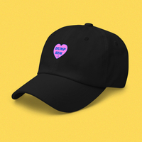 DUMP HIM :-) CAP ( Black / White ) - Thumbnail 1