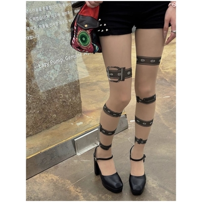 Alternative garters spicy girl tights