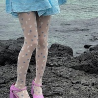 Romantic stars tights - Thumbnail 1