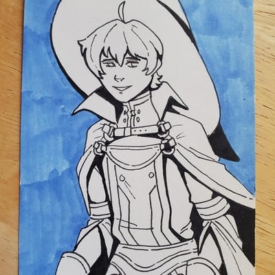 Ricken [marker + pen card]