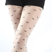 Knotbow girly tights - Thumbnail 1