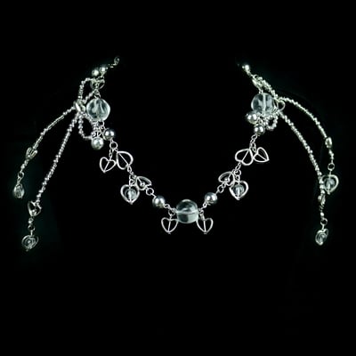 Crystalclear necklace (unique piece)