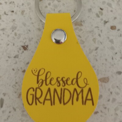 #248 blessed grandma - leatherette