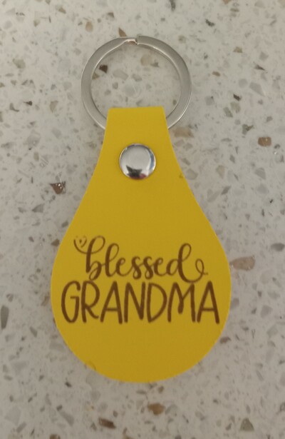 #248 Blessed Grandma - leatherette