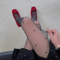 Gloomy heart 0d tights - Thumbnail 1