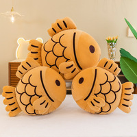 FREE SHIPPING cute taiyaki fish plush toy - Thumbnail 2