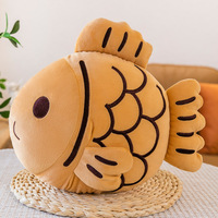 FREE SHIPPING cute taiyaki fish plush toy - Thumbnail 1