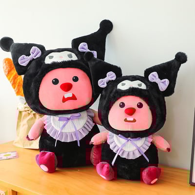 Free shipping loopy in kuromi plush toy