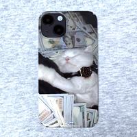 RICH CAT IPHONE CASE - Thumbnail 2