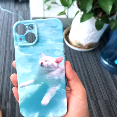 Chill cat iphone case