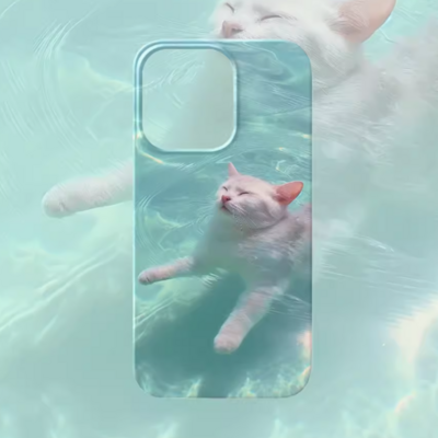 Chill cat iphone case
