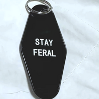 Free Shipping-"STAY REAL" KEYCHAIN  - Thumbnail 1