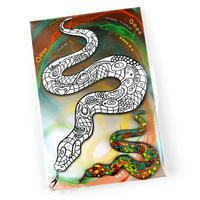 Rainbow Serpent - Enamel Pin - Limited Edition 150 - Thumbnail 1