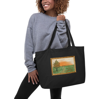 Cleo harper- landscapes large organic tote bag