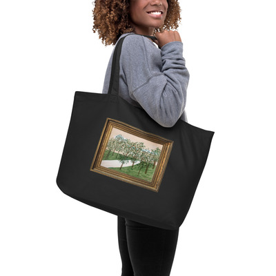 Cleo harper- landscapes large organic tote bag