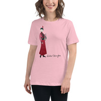 Cleo Harper Red Lady Women's Relaxed T-Shirt - Thumbnail 2
