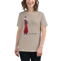 Cleo Harper Red Lady Women's Relaxed T-Shirt - Thumbnail 10