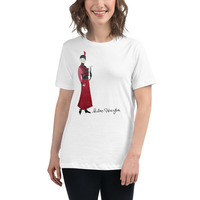 Cleo Harper Red Lady Women's Relaxed T-Shirt - Thumbnail 14