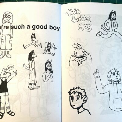 Boys boys boys zine