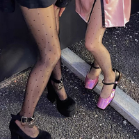 Dots pearly lustre tights - Thumbnail 4