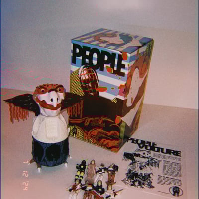 Kglw 'people vulture' action playset