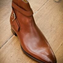 Handmade Men Boots,Leather Boot,men ankle shoes,jodhpurs men shoes