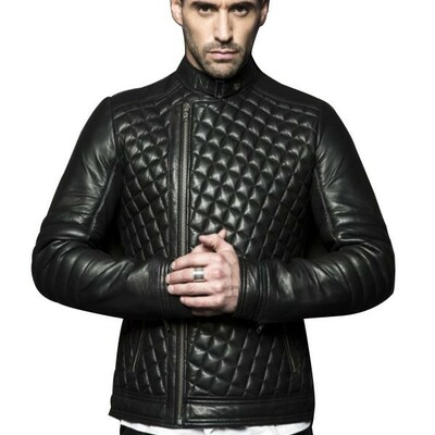 New handmade futuristic guest leather jacket 2019