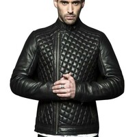 New Handmade Futuristic Guest Leather Jacket 2019 - Thumbnail 4