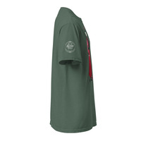 Cleo Harper Red Lady Unisex garment-dyed heavyweight t-shirt with printed sleeve - Thumbnail 4