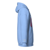 Cleo Harper Red Lady Unisex heavy blend zip hoodie with Embroidered wrist - Thumbnail 8