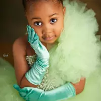 Mint Crystals Flower Girl Dresses Ball Gown Tulle Beaded Flower Vintage Little Girl Peageant Birthday Christening Dress Gowns - Thumbnail 2