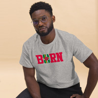BORN - Dominica - Unisex Tee - Thumbnail 5