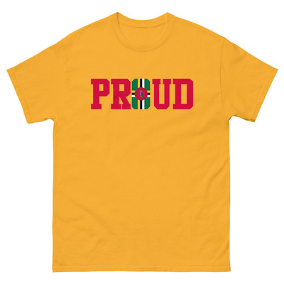 Proud - dominica - unisex tee