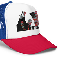 TRUMP MAGA 1 Foam trucker hat - Thumbnail 5