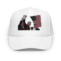 TRUMP MAGA 1 Foam trucker hat - Thumbnail 9