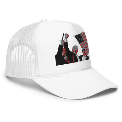 Trump maga 1 foam trucker hat