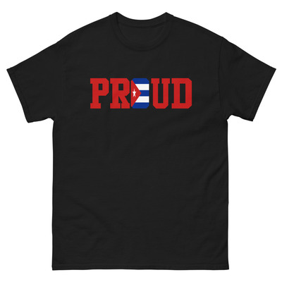 Proud - cuba - unisex tee