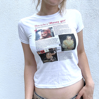 HOW TO BE A "MESSY GIRL" BABY TEE - Thumbnail 1