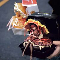 Bishoujo ArTToy by Weartdoing "The Sleeping Beauty-Burger Fairies-Black"  - Thumbnail 7