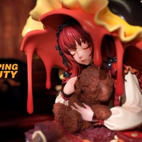 Bishoujo ArTToy by Weartdoing "The Sleeping Beauty-Burger Fairies-Black"  - Thumbnail 3