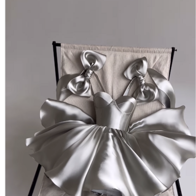 White short homecoming dresses 