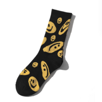 DRIPPING SMILEY FACE SOCKS - Thumbnail 2